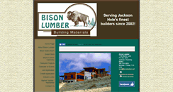 Desktop Screenshot of bisonlumber.net